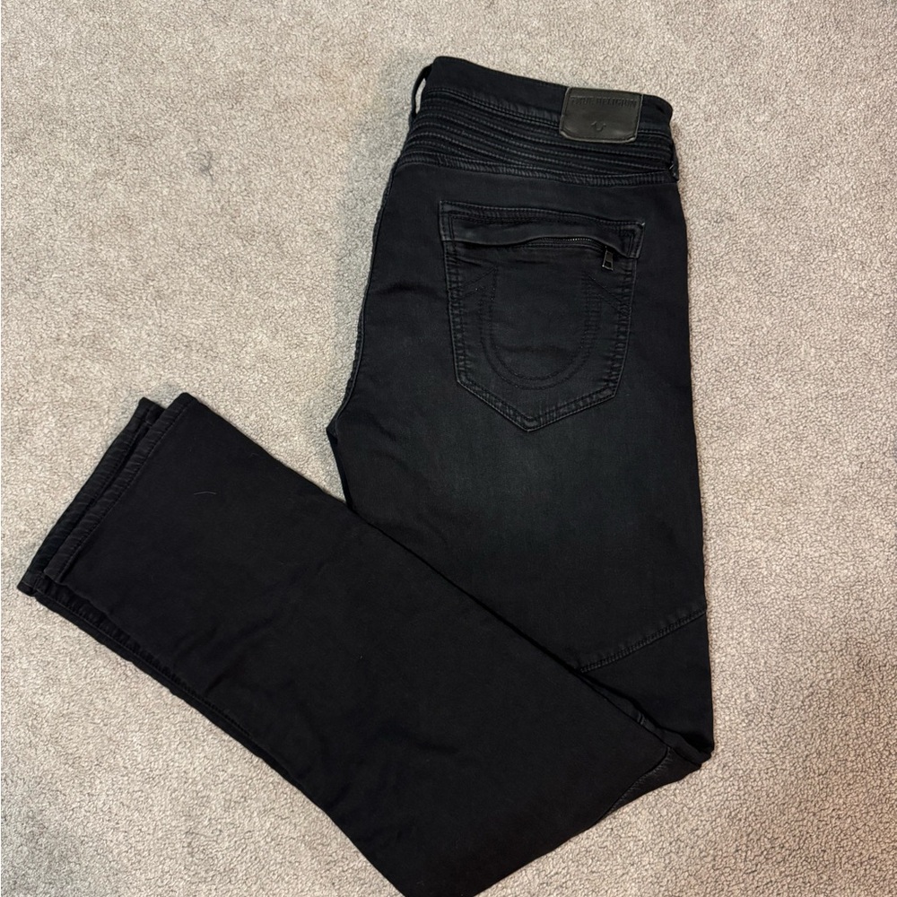 True Religion Black Geno pants